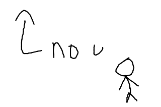no u